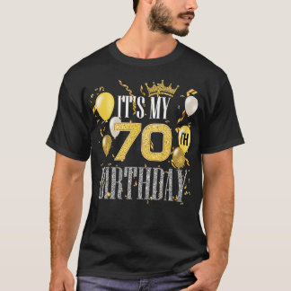 Het is mijn 70e verjaardag Cool 70 jaar oude verja T-shirt