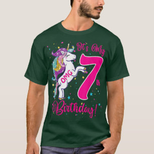 Het is mijn 7-jarige orn-kleding voor Toddler Girl T-shirt
