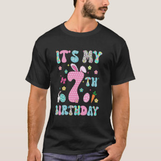 Het is mijn 7e verjaardag 7 Zeven Gelukkige Verjaa T-shirt