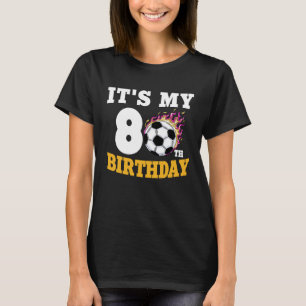 Het is mijn 80ste verjaardag Voetbal Team Player B T-shirt