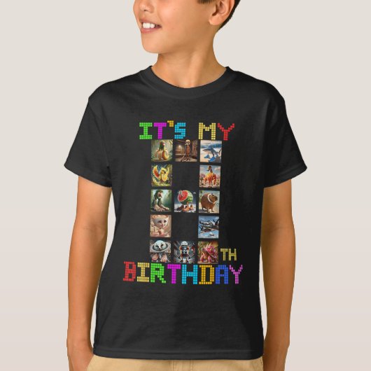 Het is mijn 8e verjaardag Funny Italiaans Brainrot T-shirt (Voorkant)