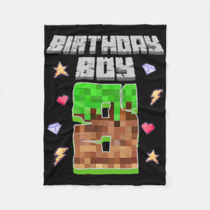 Het is mijn 8e verjaardag jongen gamer 8 jaar oud fleece deken