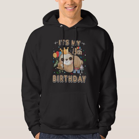 Het is mijn 8e verjaardag voor meisjes op de laats hoodie (Voorkant)