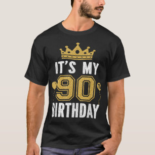 Het is mijn 90e geboorte cadeau voor 90 jaar oud M T-shirt