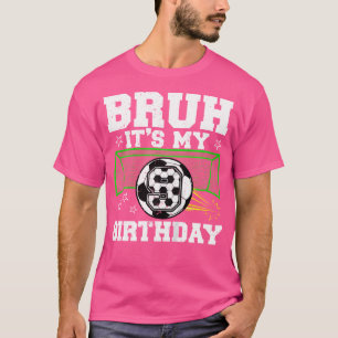 Het Is Mijn 9E Verjaardag Jongen Voetbal 9 Jaar Ou T-shirt