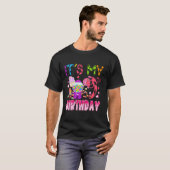 Het is mijn 9e verjaardag Snoep Funny Birthday Gir T-shirt (Voorkant volledig)