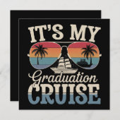 Het is mijn Afstuderen Cruise Afstuderen Trip Ship Kaart (Voorkant / Achterkant)