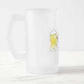 Het is mijn Bachelor Party Beer Matglas Bierpul (Links)