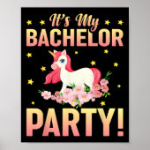 Het is mijn Bachelor Party Wedding Groomsmen Funny Poster (Voorkant)