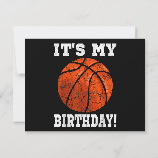 Het is mijn Basketball Lover Gift Ret Feestdagenkaart (Voorkant)