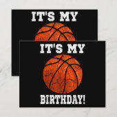 Het is mijn Basketball Lover Gift Ret Feestdagenkaart (Voorkant / Achterkant)