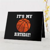 Het is mijn Basketball Lover Gift  Ret Kaart (Gele Bloem)