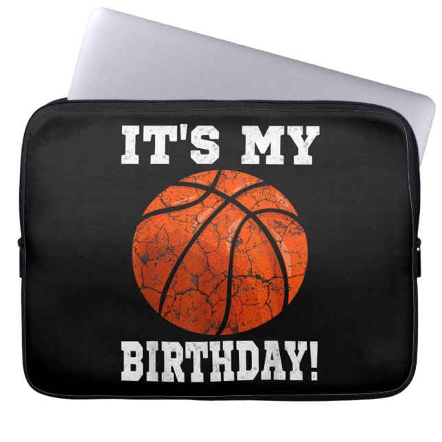 Het is mijn Basketball Lover Gift  Ret Laptop Sleeve (Voorkant)