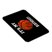 Het is mijn Basketball Lover Gift Ret Magneet (Rechterzijde)