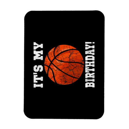 Het is mijn Basketball Lover Gift Ret Magneet (Verticaal)