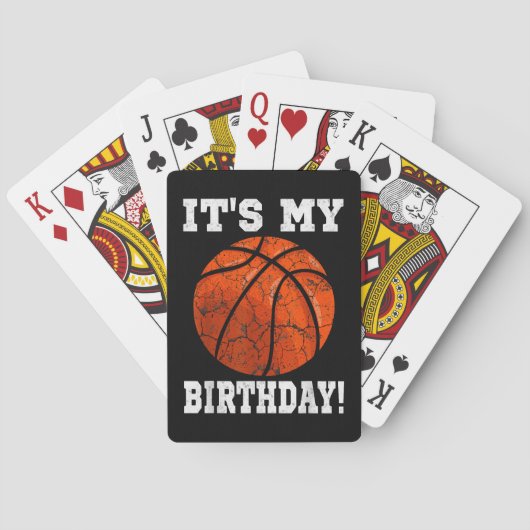 Het is mijn Basketball Lover Gift  Ret Pokerkaarten (Achterkant)