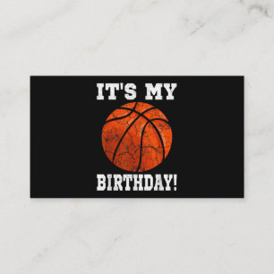 Het is mijn Basketball Lover Gift Ret Visitekaartje
