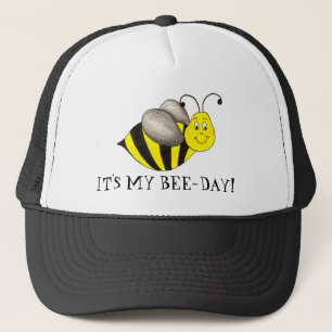 Het is mijn Bee Day Verjaardag Gele Bday Bumblebee Trucker Pet