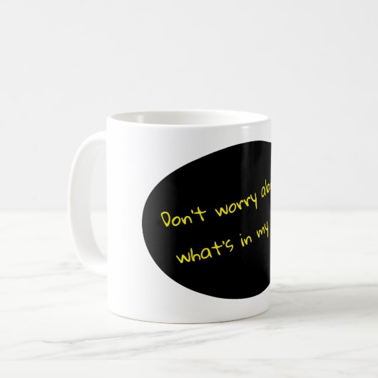 Het is mijn beker koffiemok (Voorkant links)