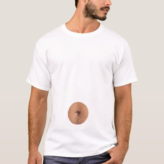 Het is mijn Belly Button T-shirt (Circle) (Voorkant)