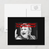 Het is mijn beurt. briefkaart (Voorkant / Achterkant)