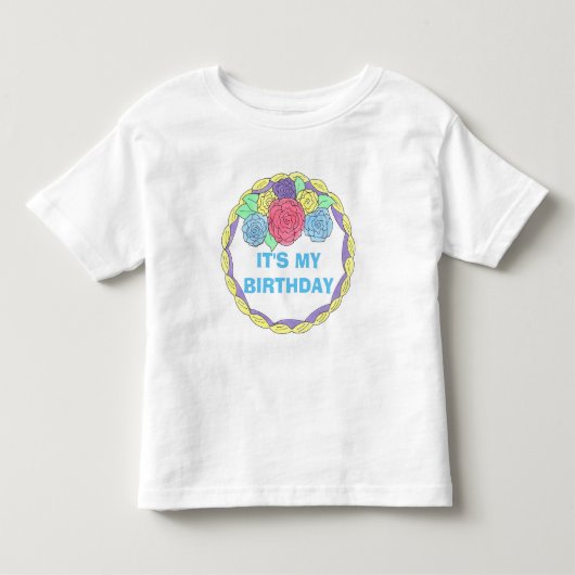 Het is mijn bevuilde Rozen T-shirt. Kinder Shirts (Voorkant)