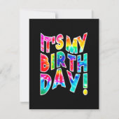 Het is mijn Birthday Gift Bedankkaart (Voorkant)