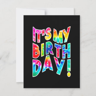 Het is mijn Birthday Gift Bedankkaart