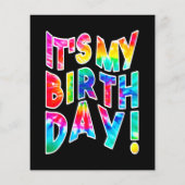 Het is mijn Birthday Gift Flyer (Achterkant)