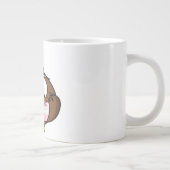 "HET IS MIJN BIRTHDAY" OWL GROTE KOFFIEKOP (Rechts)