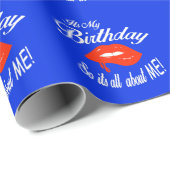 Het is mijn Birthday Wrapping Paper Cadeaupapier (Rol Hoek)