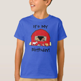 Het is mijn Birthday Youth Barn and Animals T-Shir T-shirt