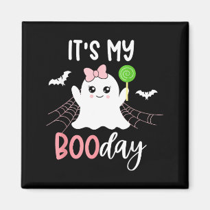 Het is mijn Boo-dag Schattige verjaardag van Hallo Magneet