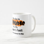 Het is mijn Broeder Fault Funny Gezegde Koffiemok (Voorkant rechts)