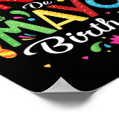 Het is mijn Cinco de Mayo Birthday Funny Cinco De Poster (Hoek)