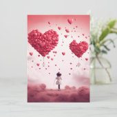 Het is mijn dag: Als ik het je vertel - Valentijns Feestdagenkaart (Staand voorkant)