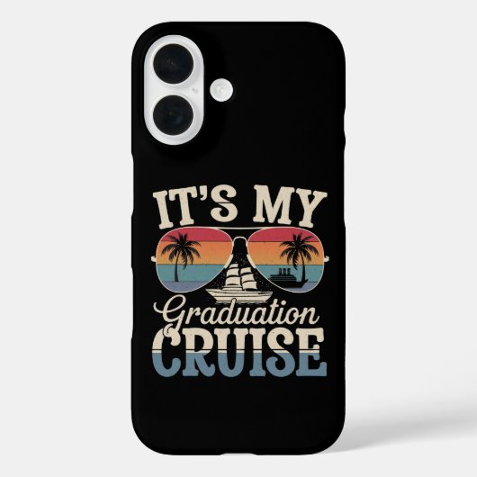 Het is mijn diploma cruise afstudeerreis schip ret Case-Mate iPhone case (Achterkant)