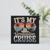 Het is mijn diploma cruise afstudeerreis schip ret kaart (Staand voorkant)