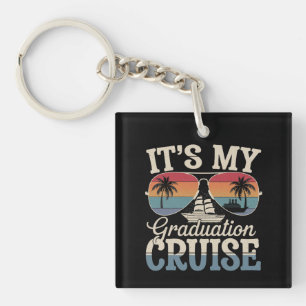 Het is mijn diploma cruise afstudeerreis schip ret sleutelhanger