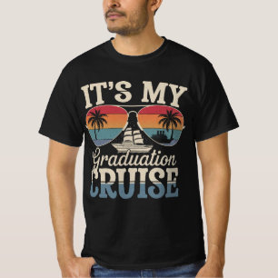 Het is mijn diploma cruise afstudeerreis schip ret t-shirt