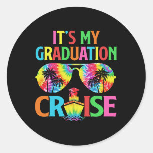 Het is mijn diploma cruise grad cruise squad trip ronde sticker