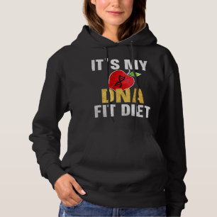 Het is mijn DNA Fit dieet Hoodie