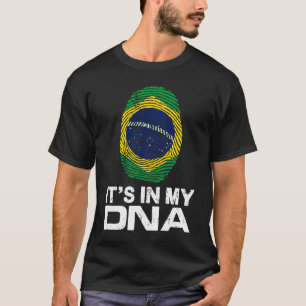 HET IS MIJN DNA IN Flag National Pride Fingerprint T-shirt