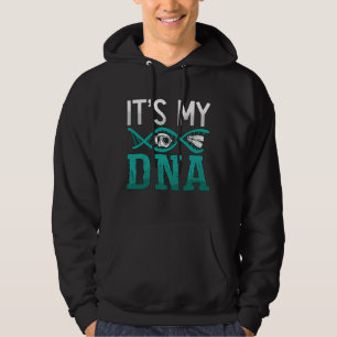 Het is mijn DNA SpearFishing Freediving Dive Freed Hoodie