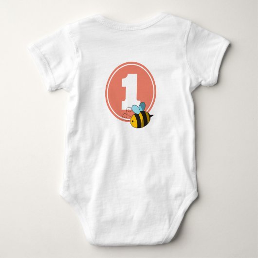 Het is mijn eerste bijendag op sie romper (Achterkant)