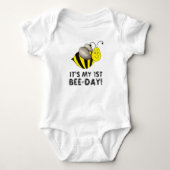 Het is mijn eerste dag van de bumblebee romper (Voorkant)