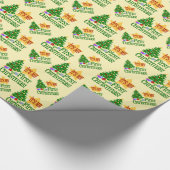 Het is mijn eerste kerst cadeaupapier (Hoek)