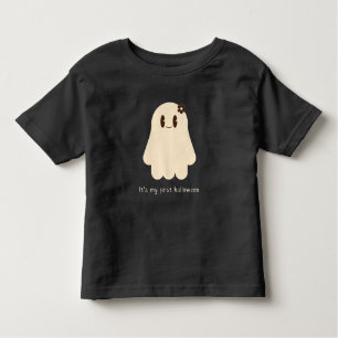 Het is mijn eerste Schattigee Halloween-geest Kinder Shirts