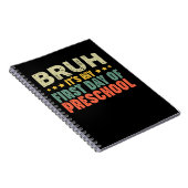 Het is mijn eerste schooldag terug naar school notitieboek (Rechterzijde)