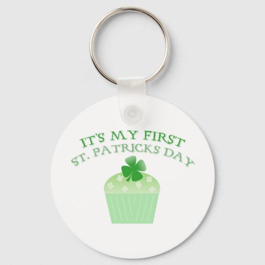 Het is mijn eerste St. Patrick's Day Sleutelhanger (Voorkant)
